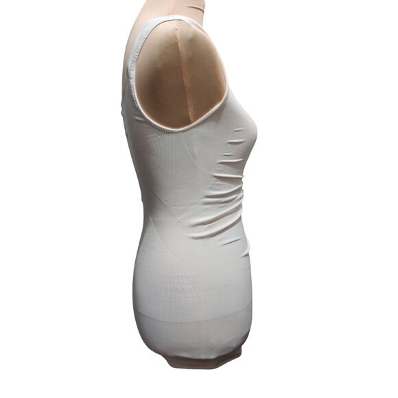 Blanqi Everyday S White Seamless Maternity Support Tank Top Belly Compression - Picture 9 of 10